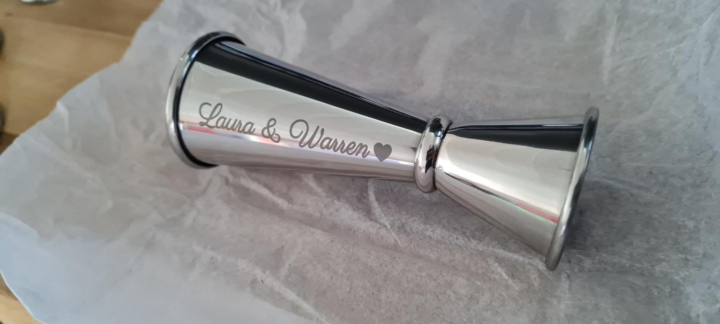 Custom Spirit Measure and Mixer order. 20 of each Personalised Christmas_gift_Dad Christmas_gift_Mum Dad_Wedding_Gift Father_of_the_Bride Gifts_for_mum Groomsman_gift Metal Mother_of_the_Bride Mother_of_the_Groom Personalised_Dad Personalised_Gift Personalized_Gift Son_Wedding_Gift Spirit_Measure