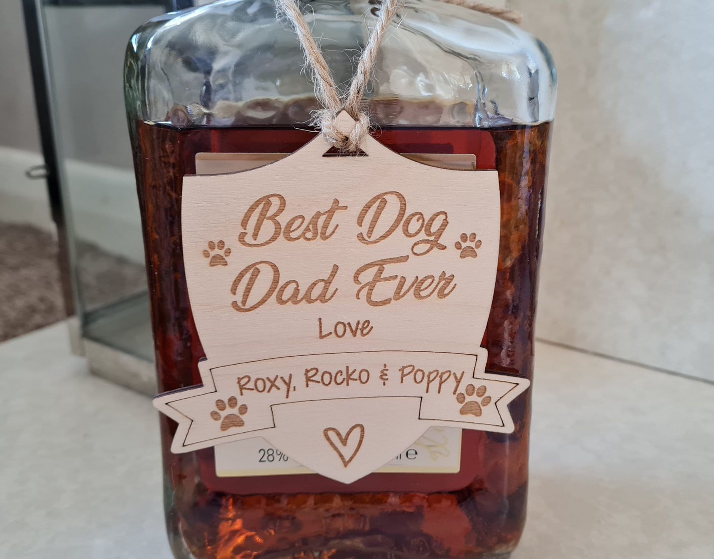 Personalised Best Dog Dad Ever Gift Plaque Gift Hanging Decorative Gift Heart Plaque | Dog Owner Plaque, Christmas, Fathers gift Pet owner Dad_Birthday_gift Dad_Christmas Dad_gift Dad_plaque Daddy_gift Dog_dad_gift dog_lover_gift dog_owner_gift Fathers_day_gift Gift_for_dad Home_office_decor personalised_dog present_for_dog_dad