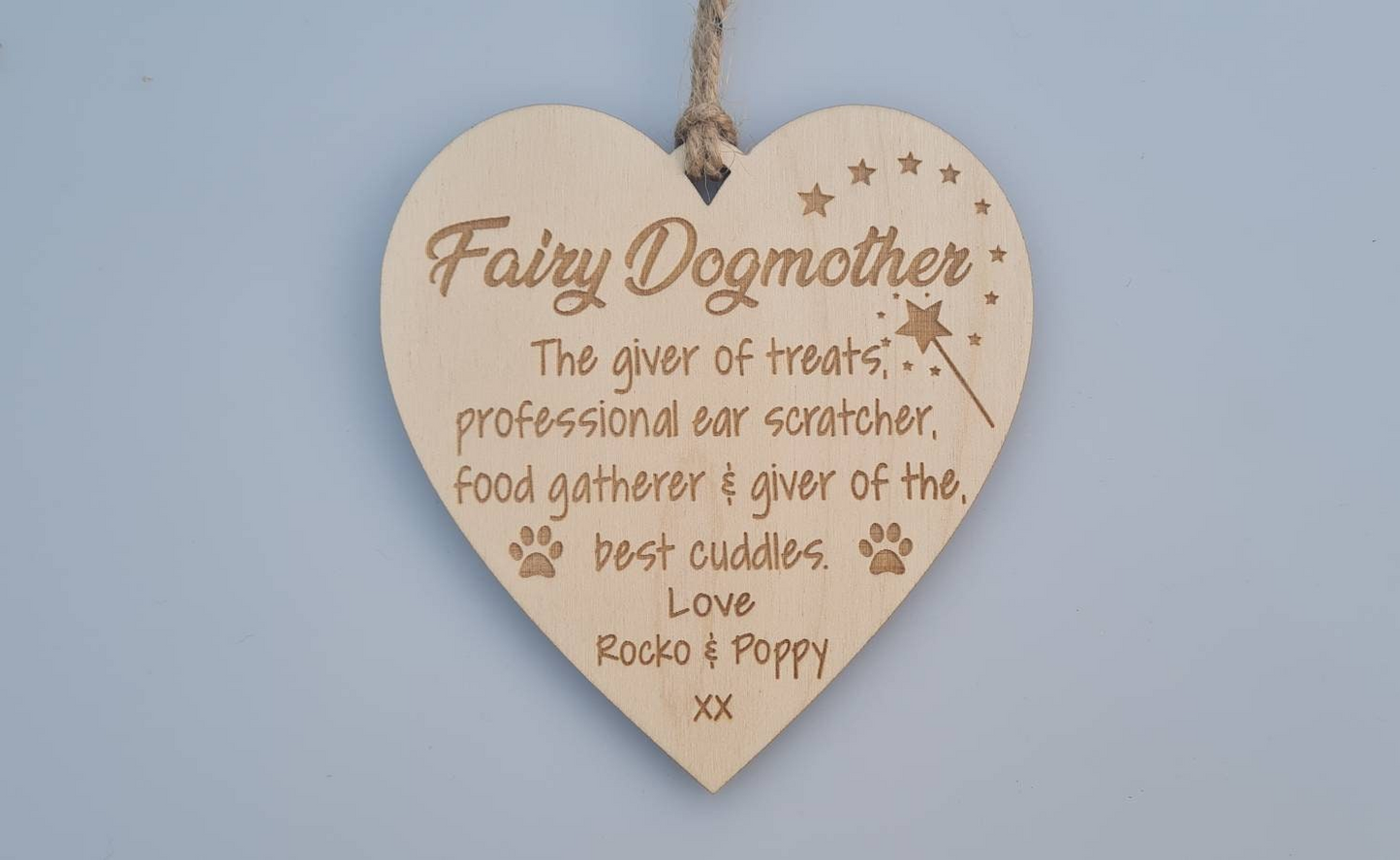 Personalised Fairy dogmother Gift Plaque Gift Hanging Dog Mum gift dog mom Heart Plaque |Dog Owner Plaque, Christmas, Mothers gift Pet owner Dog_auntie dog_lover_gift dog_mom_gift dog_owner_gift Dog_walker Dog_walker_gift mom_gift mum_gift mum_mug Mummy_gift personalised_dog Pet_groomer present_for_dog_mum