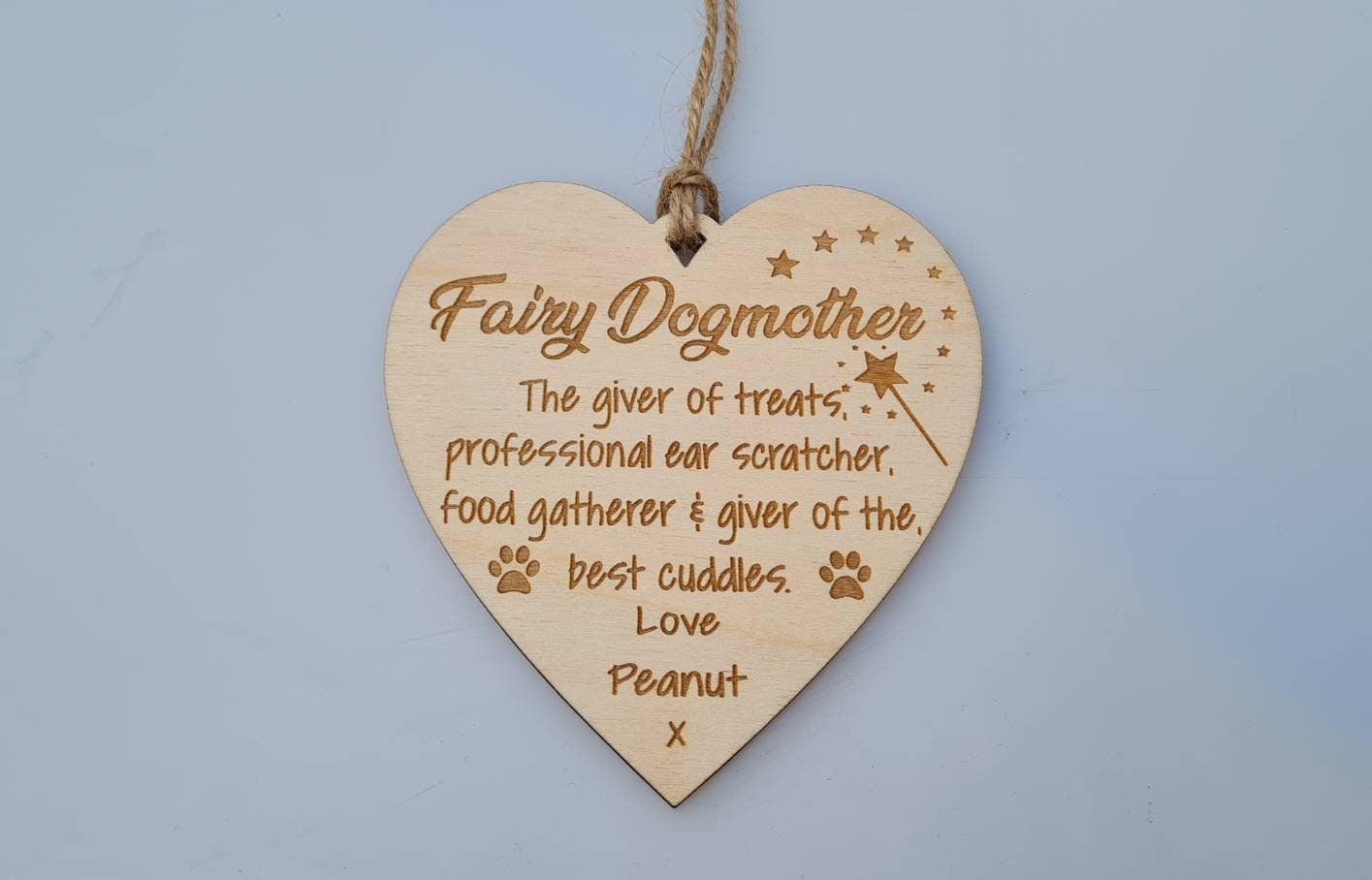 Personalised Fairy dogmother Gift Plaque Gift Hanging Dog Mum gift dog mom Heart Plaque |Dog Owner Plaque, Christmas, Mothers gift Pet owner Dog_auntie dog_lover_gift dog_mom_gift dog_owner_gift Dog_walker Dog_walker_gift mom_gift mum_gift mum_mug Mummy_gift personalised_dog Pet_groomer present_for_dog_mum