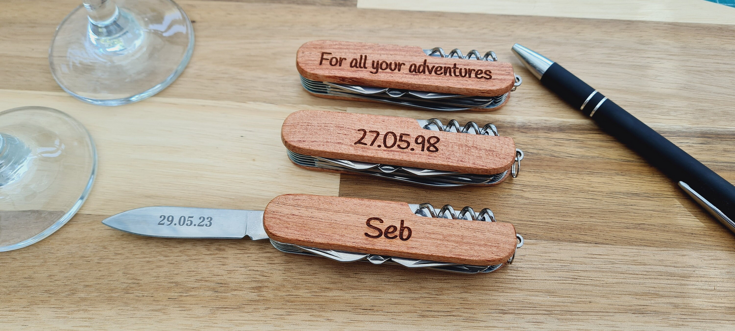 Personalised Wooden Multi Tool - Dad / Grandad Gift Version 1 Boyfriend_Gift Christmas_gift_dad Customised_tool Dad_Christmas Dad_must_have Father's_Day_Gift Father_Gift Gifts_for_Him Grandad_gift Handy_Gift Keepsake_dad_gift Personalised_Gift teacher_gift