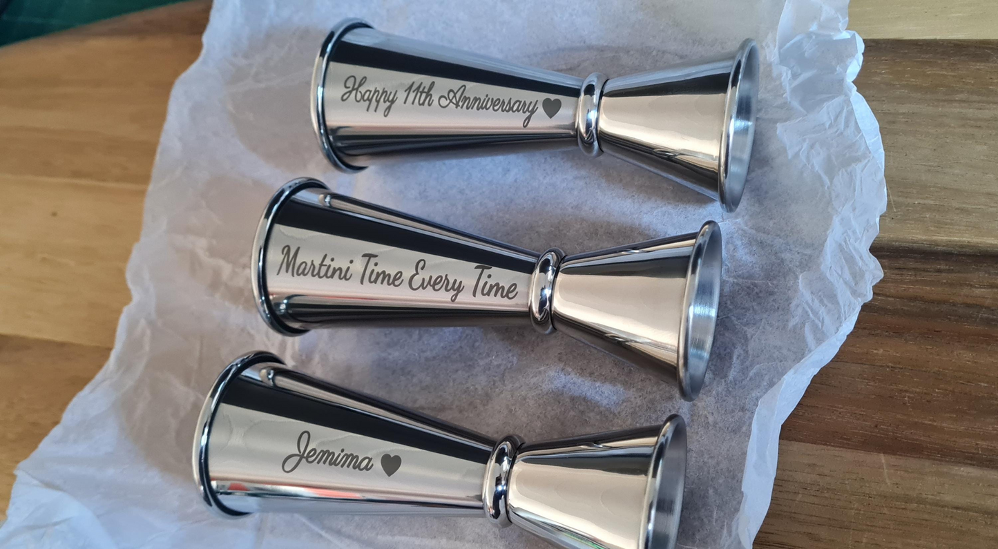 Personalised Stainless Steel Jigger / Spirit Measure - Christmas Gift Rose Gold Best_Friend Christmas_Dad_Gift Christmas_gift Christmas_gift_dad Chrstimas_gift_Mum Dad_Christmas Gift_for_mum Gift_for_under_10 Gran_Christmas Grandad Grandad_Christmas Grandpa_Christmas Groomsman_Gift Hip_Flask_gift Husband_christmas Metal Mom_Christmas Mother_of_the_Bride Mother_of_the_Groom Mum_christmas Nan_Christmas Secret_Santa_Gift Shot_Measure Spirit_Measure Wedding_Table_Gift