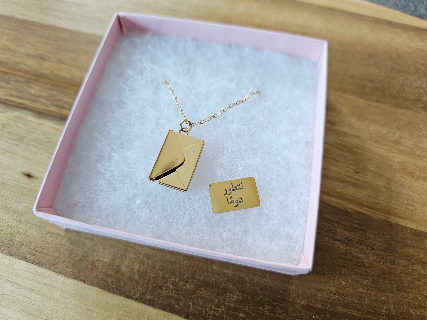 Personalised Women’s Envelope Necklace | Personalised Engraved Necklace custom jewellery for her custom name pendant for women custom women’s necklace engraved necklace for her initial necklace personalised meaningful necklace for women personalised birthday necklace gift personalised gold necklace personalised name necklace personalised women’s necklace Personalised_Gift Personalised_Wedding Personalized_Gift unique personalised necklace women’s jewellery with engraving