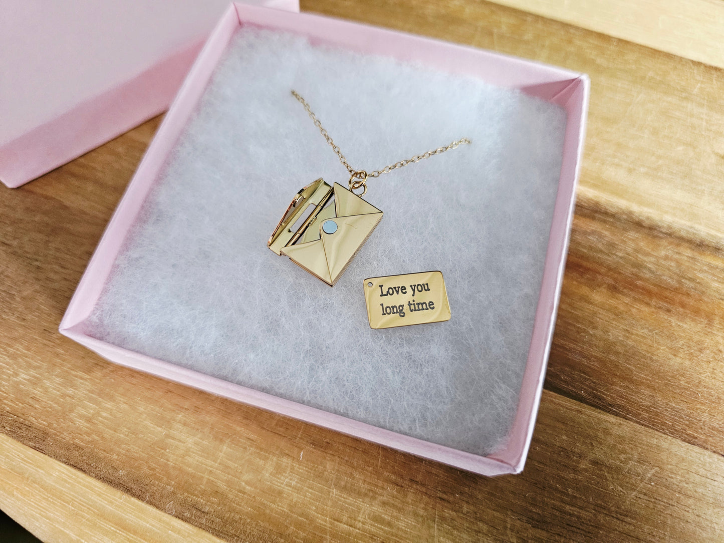 Personalised Women’s Envelope Necklace | Personalised Engraved Necklace custom jewellery for her custom name pendant for women custom women’s necklace engraved necklace for her initial necklace personalised meaningful necklace for women personalised birthday necklace gift personalised gold necklace personalised name necklace personalised women’s necklace Personalised_Gift Personalised_Wedding Personalized_Gift unique personalised necklace women’s jewellery with engraving
