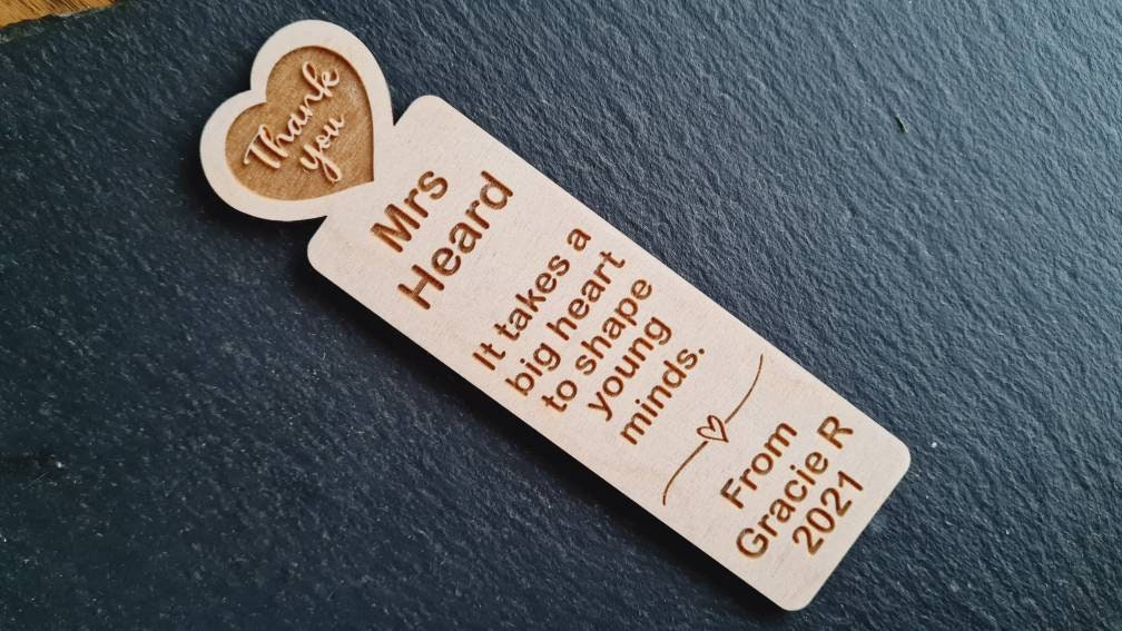 Personalised Wooden Teacher Bookmark Gifts, Christmas teacher gift Book Lover Reading Gift, End Of Term Thank You Gift Nursery Preschool BM1 Best_Teacher_gift Christmas_teacher gift_for_mom mothers_day_gift mum_gift Nursery_teacher School_leaver_gift Teacher's_day Teacher's_gift Teacher_card Teacher_gift Teacher_Mug Thank_you
