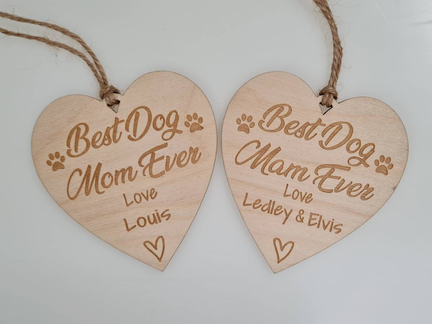 Personalised Best Dog Mum Ever Gift Plaque Gift Hanging Decorative Gift Heart Plaque | Dog Owner Plaque, Christmas, Mothers gift Pet owner Dog_auntie dog_lover_gift dog_mom_gift dog_owner_gift Dog_walker Dog_walker_gift mom_gift mum_gift mum_mug Mummy_gift personalised_dog Pet_groomer present_for_dog_mum