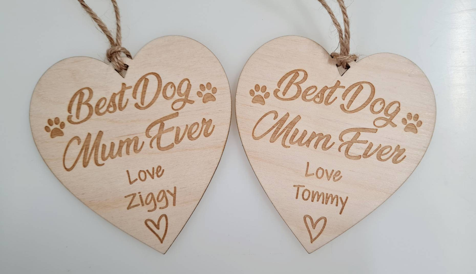 Personalised Best Dog Mum Ever Gift Plaque Gift Hanging Decorative Gift Heart Plaque | Dog Owner Plaque, Christmas, Mothers gift Pet owner Dog_auntie dog_lover_gift dog_mom_gift dog_owner_gift Dog_walker Dog_walker_gift mom_gift mum_gift mum_mug Mummy_gift personalised_dog Pet_groomer present_for_dog_mum