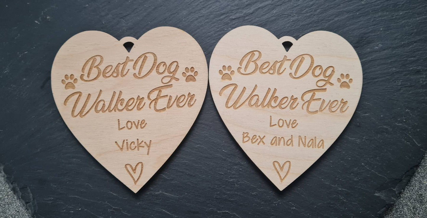 Personalised Best Dog Walker ever | Best Groomer | Gift plaque Decorative Dog Walker gift Dog Owner Plaque, Christmas gift Pet owner Dog_auntie dog_lover_gift dog_mom_gift dog_owner_gift Dog_walker Dog_walker_gift mom_gift mum_gift mum_mug Mummy_gift personalised_dog Pet_groomer present_for_dog_mum