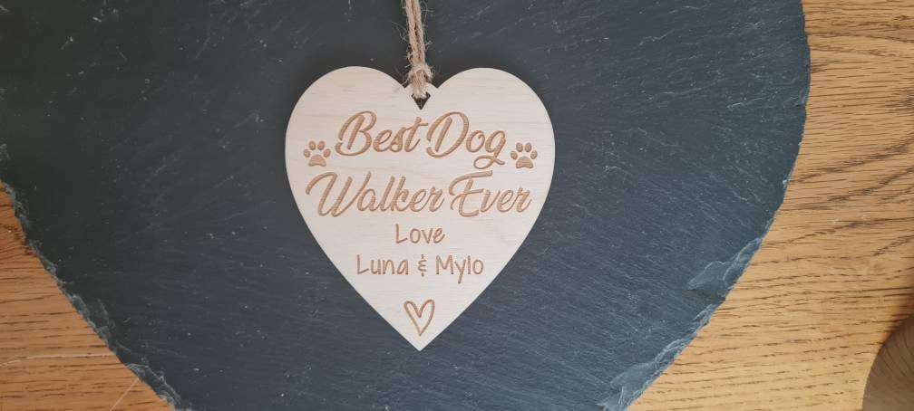 Personalised Best Dog Walker ever | Best Groomer | Gift plaque Decorative Dog Walker gift Dog Owner Plaque, Christmas gift Pet owner Dog_auntie dog_lover_gift dog_mom_gift dog_owner_gift Dog_walker Dog_walker_gift mom_gift mum_gift mum_mug Mummy_gift personalised_dog Pet_groomer present_for_dog_mum