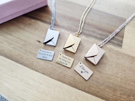 Personalised Women’s Envelope Necklace | Personalised Engraved Arabic Necklace custom jewellery for her custom name pendant for women custom women’s necklace engraved necklace for her initial necklace personalised meaningful necklace for women personalised birthday necklace gift personalised gold necklace personalised name necklace personalised women’s necklace Personalised_Gift Personalised_Wedding Personalized_Gift unique personalised necklace women’s jewellery with engraving