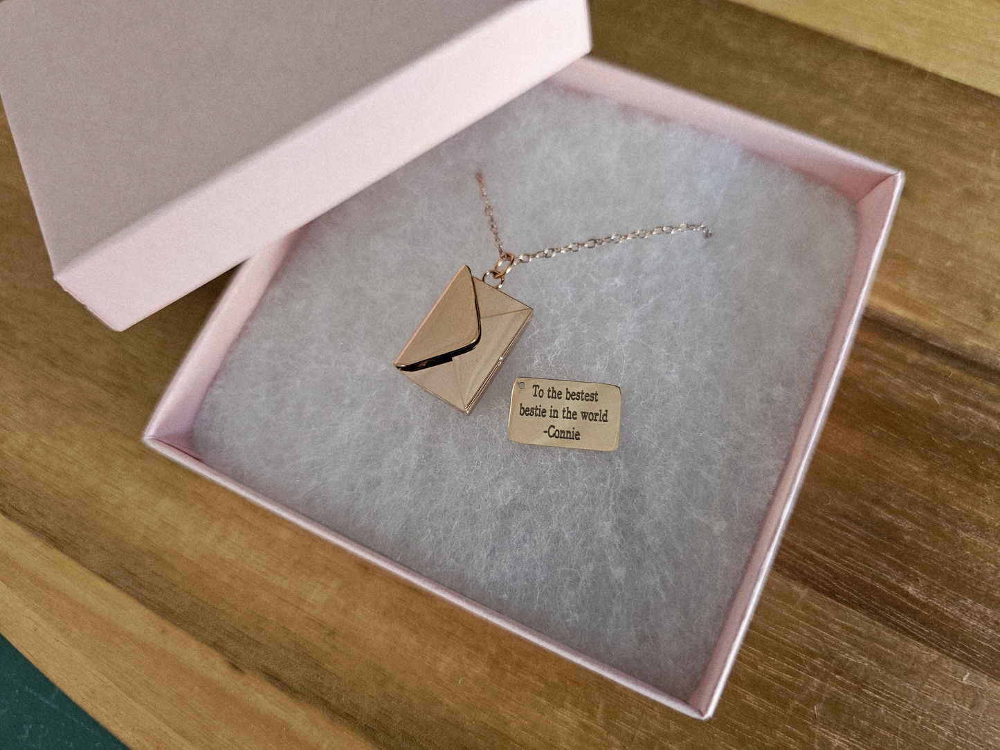 Personalised Women’s Envelope Necklace | Personalised Engraved Arabic Necklace custom jewellery for her custom name pendant for women custom women’s necklace engraved necklace for her initial necklace personalised meaningful necklace for women personalised birthday necklace gift personalised gold necklace personalised name necklace personalised women’s necklace Personalised_Gift Personalised_Wedding Personalized_Gift unique personalised necklace women’s jewellery with engraving