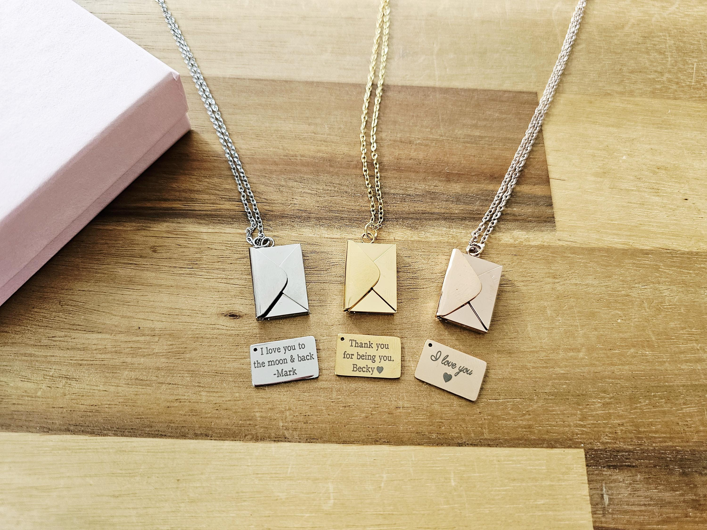 Personalised Women’s Envelope Necklace | Personalised Engraved Arabic Necklace custom jewellery for her custom name pendant for women custom women’s necklace engraved necklace for her initial necklace personalised meaningful necklace for women personalised birthday necklace gift personalised gold necklace personalised name necklace personalised women’s necklace Personalised_Gift Personalised_Wedding Personalized_Gift unique personalised necklace women’s jewellery with engraving
