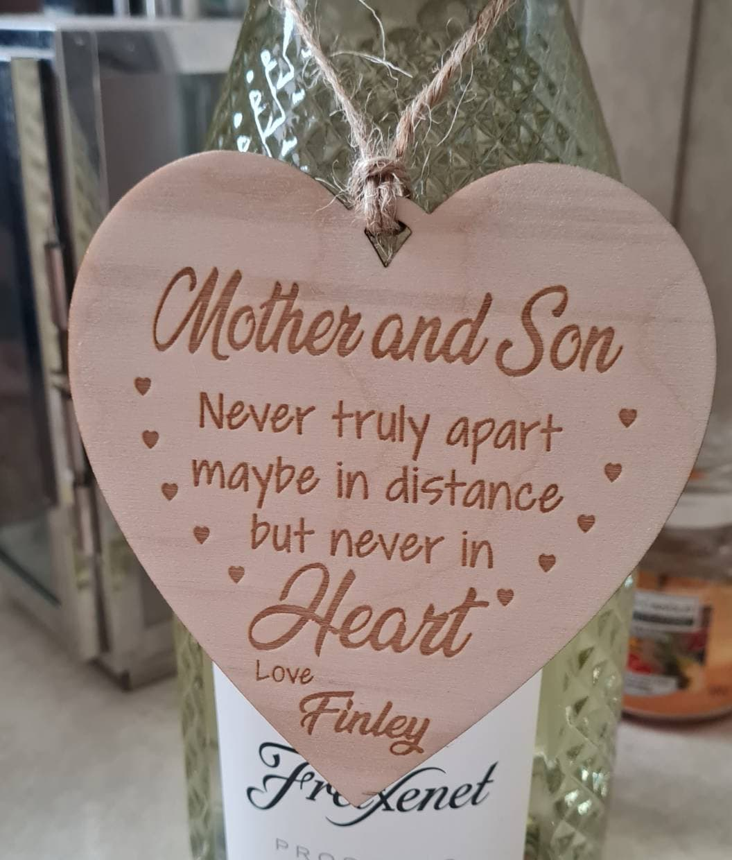 Mother and daughter/Son Personalised Mum Gift Plaque Hanging Decorative Gift Heart Plaque | Mothers day Gift Fun Birthday, Christmas, Best_Friend Friend_gift gift_for_mum gift_for_nanny gifts_for_mom gifts_for_mummy Mothers_day_gift Mothers_gift Mum_birthday mum_card Mum_christmas Mum_gift_plaque Special_mum