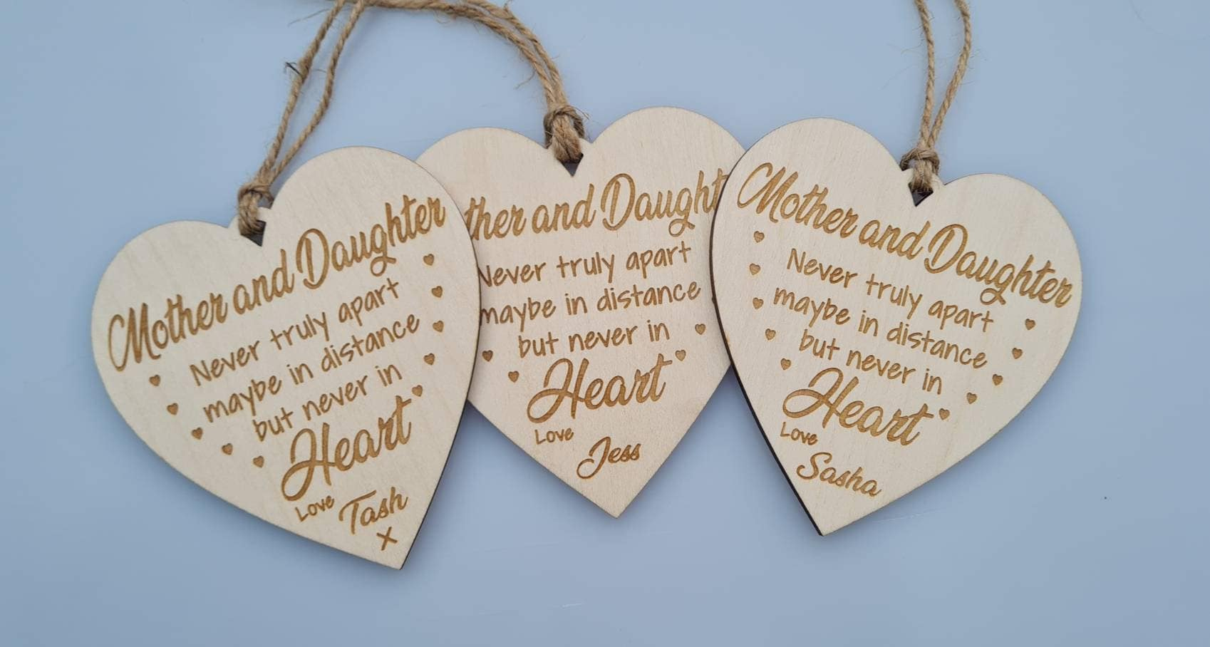 Mother and daughter/Son Personalised Mum Gift Plaque Hanging Decorative Gift Heart Plaque | Mothers day Gift Fun Birthday, Christmas, Best_Friend Friend_gift gift_for_mum gift_for_nanny gifts_for_mom gifts_for_mummy Mothers_day_gift Mothers_gift Mum_birthday mum_card Mum_christmas Mum_gift_plaque Special_mum