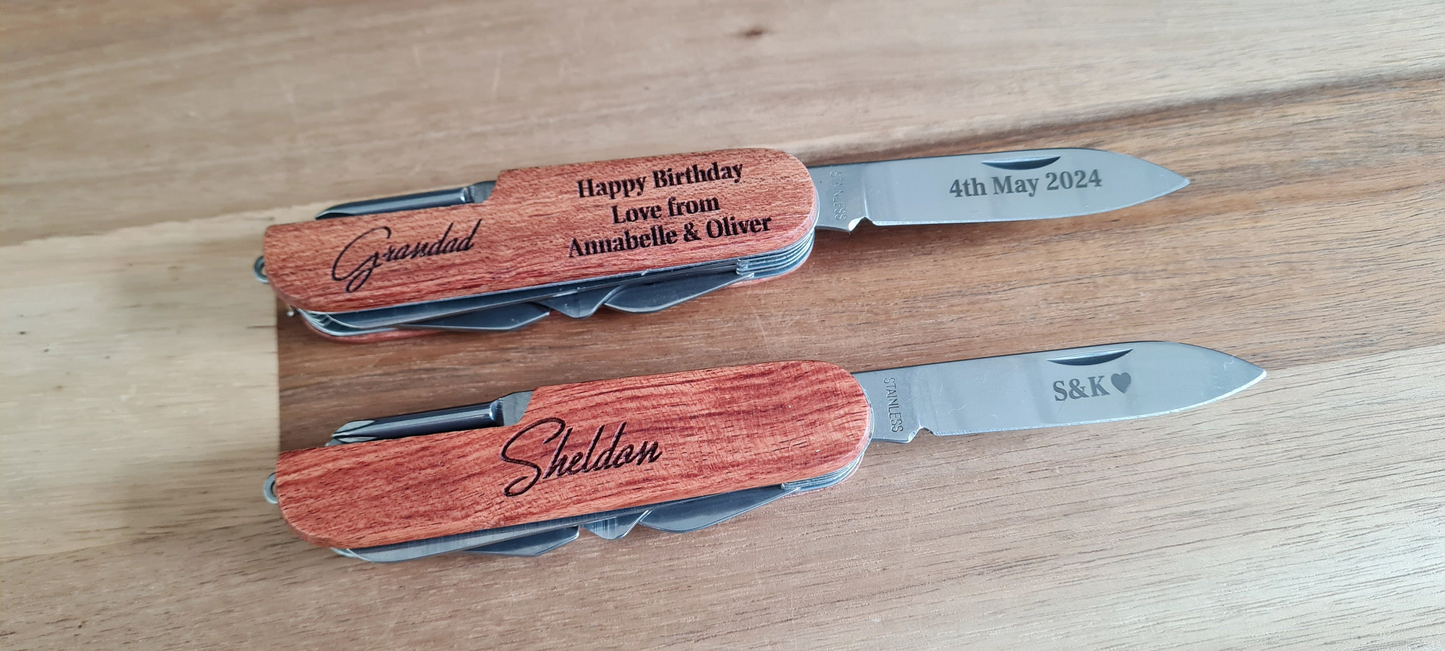 Personalised Wooden Multi Tool - Dad / Grandad Gift Boyfriend_Gift Christmas_gift_dad Customised_tool Dad_Christmas Dad_must_have Father's_Day_Gift Father_Gift Gifts_for_Him Grandad_gift Handy_Gift Keepsake_dad_gift Personalised_Gift teacher_gift