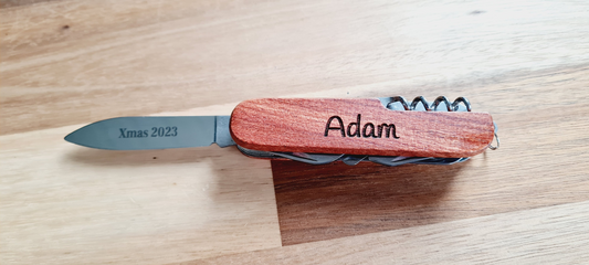 Personalised Wooden Multi Tool - Dad / Grandad Gift Version 1 Boyfriend_Gift Christmas_gift_dad Customised_tool Dad_Christmas Dad_must_have Father's_Day_Gift Father_Gift Gifts_for_Him Grandad_gift Handy_Gift Keepsake_dad_gift Personalised_Gift teacher_gift