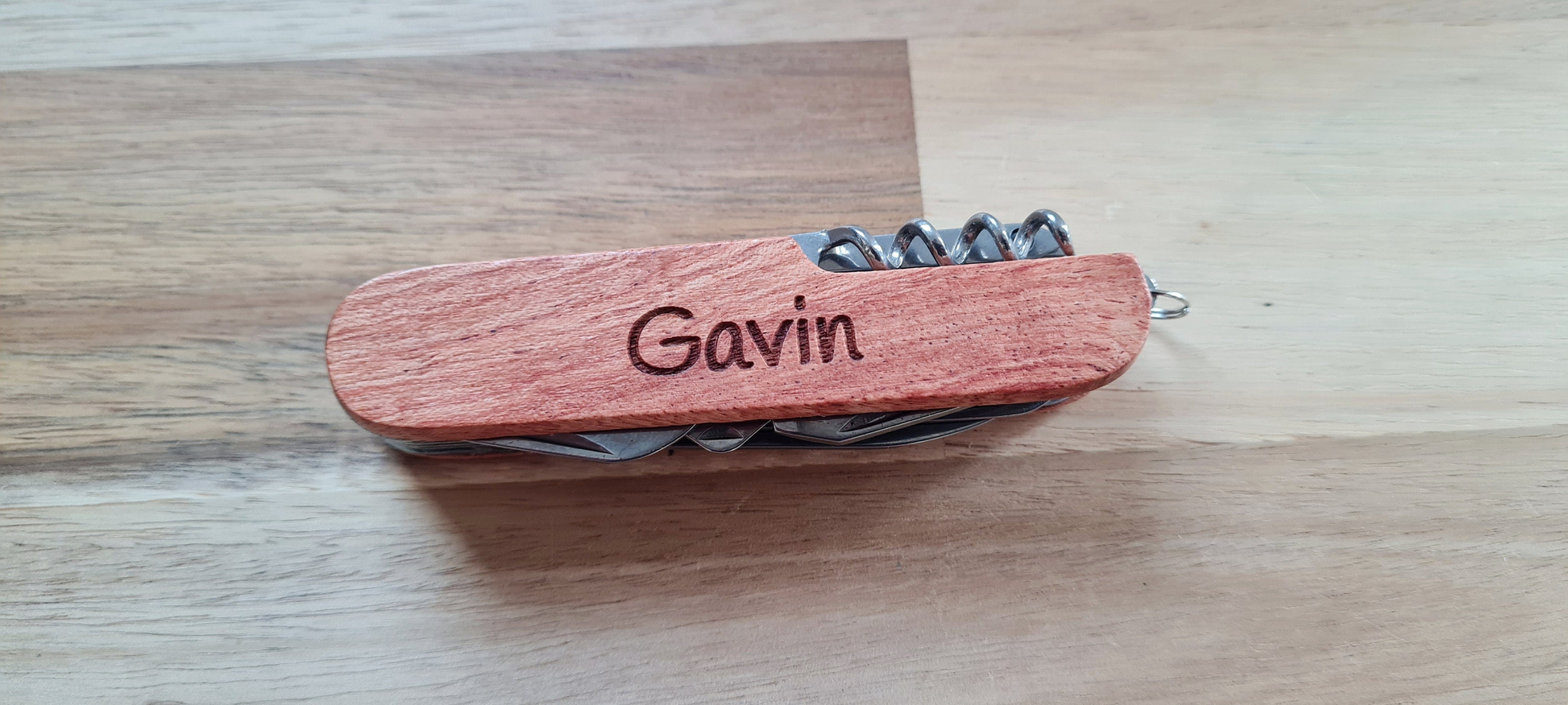 Personalised Wooden Multi Tool - Dad / Grandad Gift Script font Boyfriend_Gift Christmas_gift_dad Customised_tool Dad_Christmas Dad_must_have Father's_Day_Gift Father_Gift Gifts_for_Him Grandad_gift Handy_Gift Keepsake_dad_gift Personalised_Gift teacher_gift