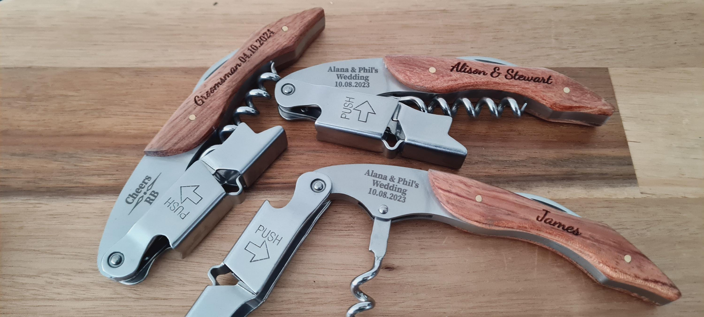 Personalised Wooden Bottle Opener Gift, Engraved Wedding Gift for Best man,Father of the Bride,Usher Groomsman-Wedding day Gifts Wine opener Boyfriend_Gift Garden_Bar Gifts_for_Him Groomsman_gift Groomsmen_gift Personalised_Gift Personalised_Wedding Personalized_Gift Stag_Party Usher_gift Wedding_Party_gift Wedding_table_decor Wooden_Bottle_Opener