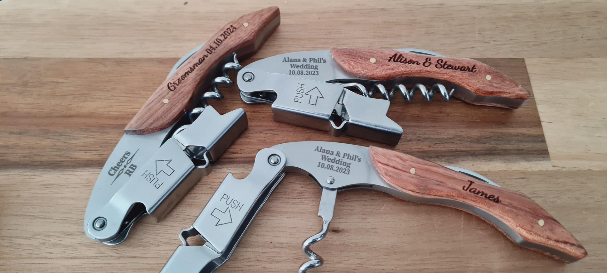 Personalised Wooden Bottle Opener Gift, Engraved Wedding Gift for Best man,Father of the Bride,Usher Groomsman-Wedding day Gifts Wine opener Boyfriend_Gift Garden_Bar Gifts_for_Him Groomsman_gift Groomsmen_gift Personalised_Gift Personalised_Wedding Personalized_Gift Stag_Party Usher_gift Wedding_Party_gift Wedding_table_decor Wooden_Bottle_Opener