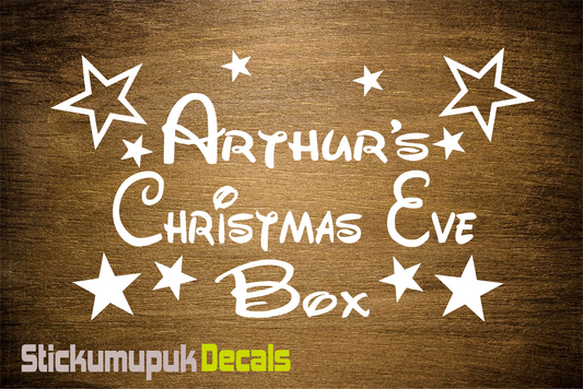 Christmas eve box stickers - Choice of colours christmas__pajamas christmas_eve_crate christmas_eve_gift christmas_eve_sack